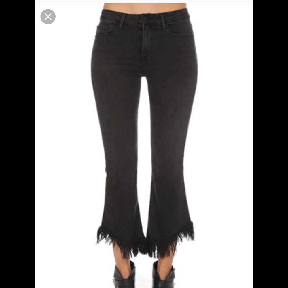 Frame Denim “le crop mini boot”, size 27